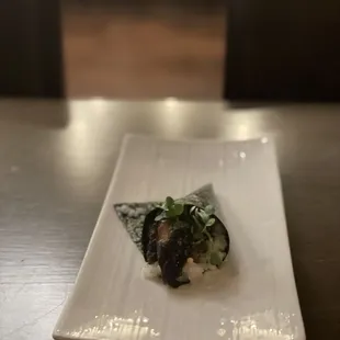 Temaki unagi