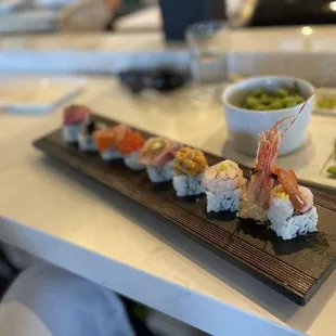 sashimi, sushi, sushi and sashimi, food