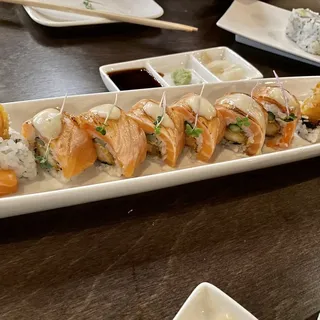 Salmon Crispy Shrimp