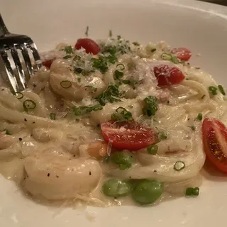 Udon Carbonara