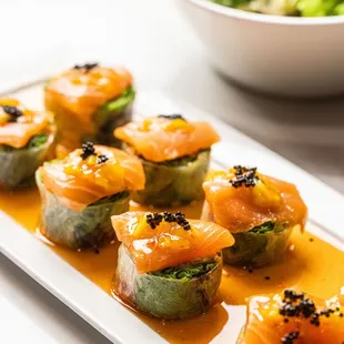 sushi, sashimi, sushi and sashimi, food