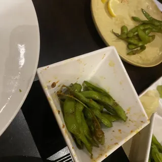 Spicy Garlic Butter Edamame