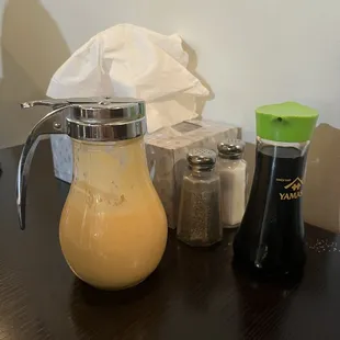 a blender and a blender on a table