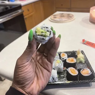 sashimi, sushi, sushi and sashimi, food