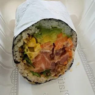 Create Your Own-Tuna, Salmon Avocado
