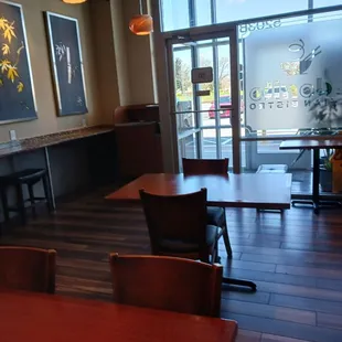 Inside entrance