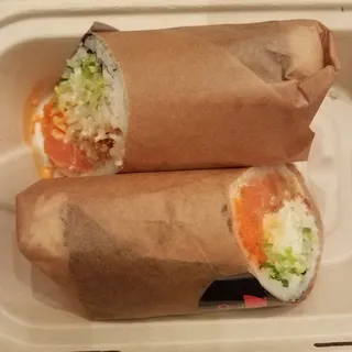 Flying Salmon Burrito
