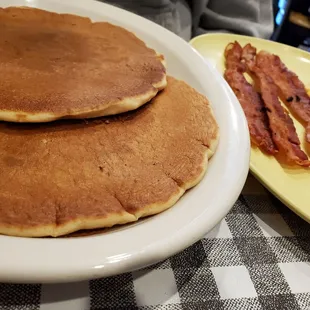 Pancakes...long after breakfast was over..so accommodating