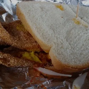 Catfish sandwich