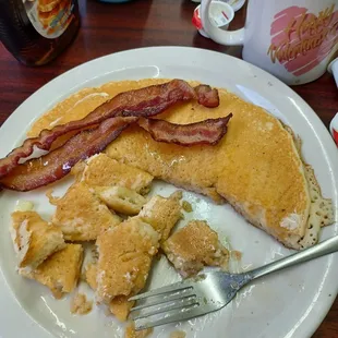 Pancake &amp; bacon