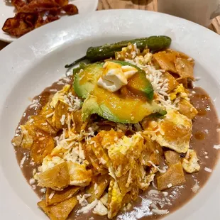 Chilaquiles rojos