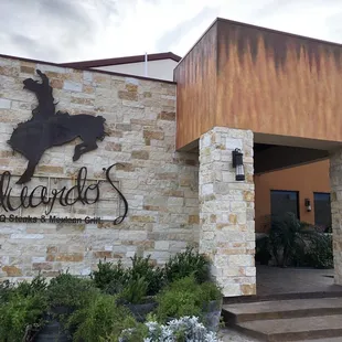 Restaurant exterior entrance