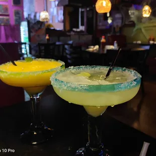 Regular and Mango Margarita
