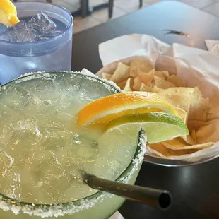 Strong Margaritas.