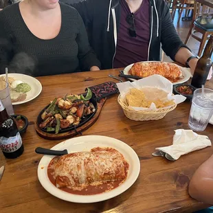 After doing some sandblasting in Running Springs I met my daughter and family for a great dinner