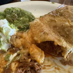 Shredded Beef Enchiladas