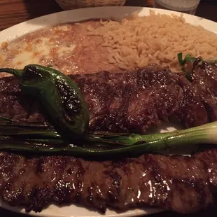 Carne Asada Plate