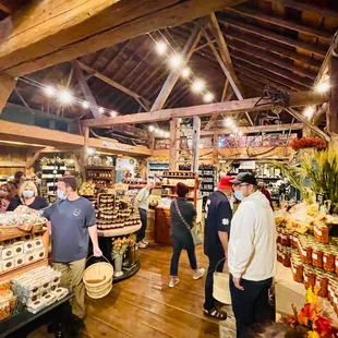 people shopping in a store