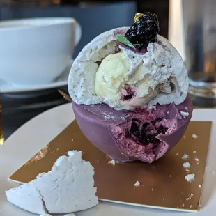 Purpleberry Pavlova
