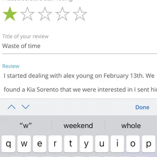 My review on edmunds