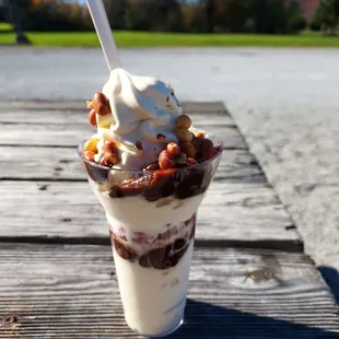 Chocolate Peanut Parfait