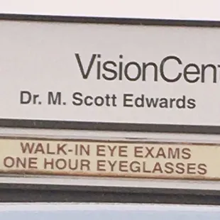 Signage seen on main road