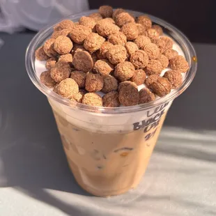 Disney Themed Halloween on Main St Market at Edwards Mansion-Mickey Mouse Latte at Concrete coffee