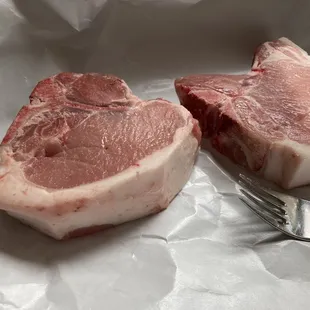 Bone in chops