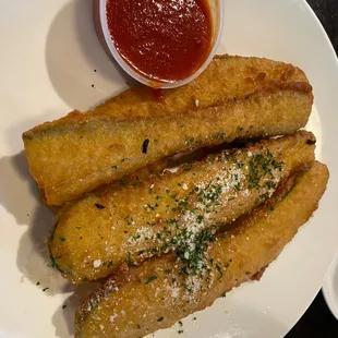 Fried zucchini