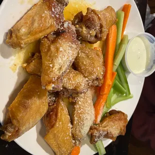 Garlic parmesan wings