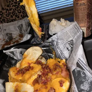 The potato chips were very soggy