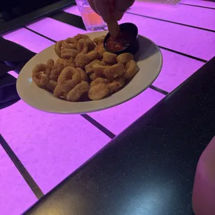 Fried calamari