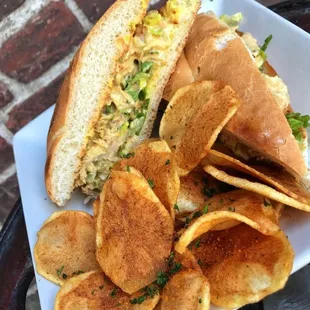 Albacore Tuna Salad Sandwich It&apos;s $9 for lunch happy hour Thursdays and Fridays 11am-4pm. Delicious food and great Cocktails with Happy Hour