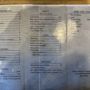 Menu 04/2023