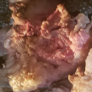 Three spare ribs.