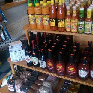 Lots of carefully selected groceries