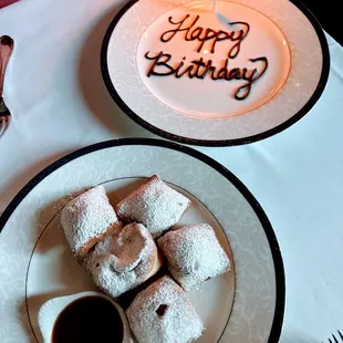 Beignets that remind me of New Orleans.