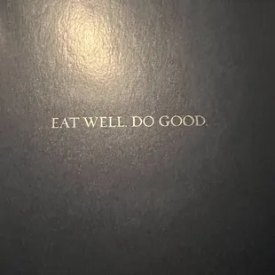 Edwin's motto - they live up to it!