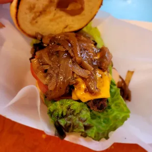 Double double animal burger