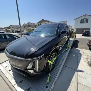 They towed my vehicle. Fast and reliable