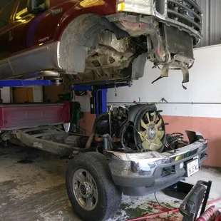 Diesel 6.0 - No Job is too big for EEE Auto Service &amp; Towing