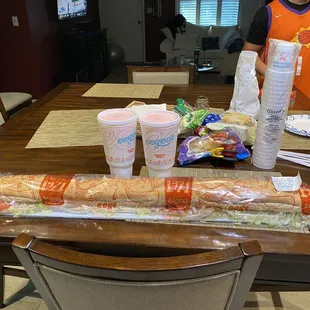 3 foot original eegee sandwich!