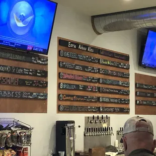 Impressive beer list