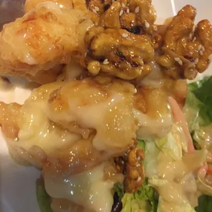 Honey Walnut Prawns