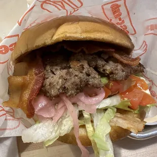 The Pink Cadillac ($13) no cheese  6/2024