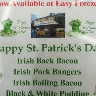 Amazing Irish meat is finally coming to Eezy Freezy!