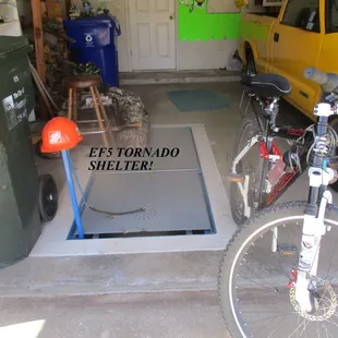 EF5 Tornado Shelter Norman, Oklahoma.
