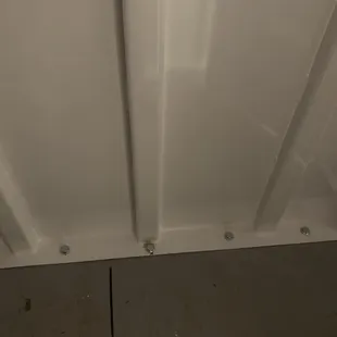 Bolted into foundation and epoxy to withstand EF5 tornadoes.  Safer than bathroom tub or closet and easier access for us as we grow older.