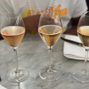 Champagne flight