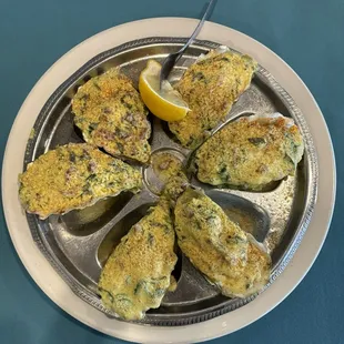 Oysters Rockefeller